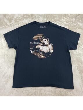 Madonna The Celebration Tour Boy Toy Concert T-Shirt 2023-2024 Black Size SLD